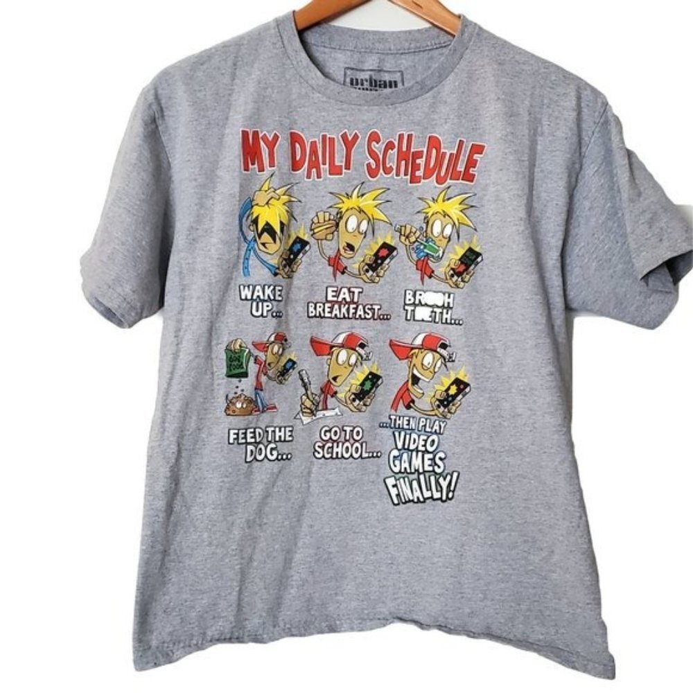Urban Pipeline My Daily Schedule‎ Shirt XL Boys